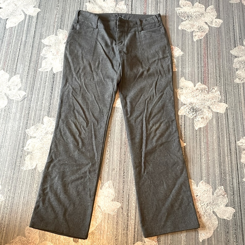 Ibex merino wool gray dress slacks size 10